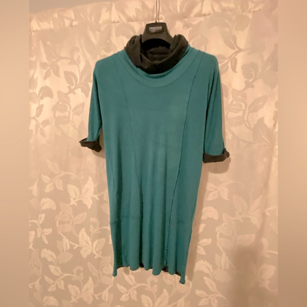 Penni black jersey dress size S